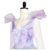 Glinda the Good Witch Cosplay Costume from Wicked: Part Two - Elegant Long Dress for Women - Coscosmos